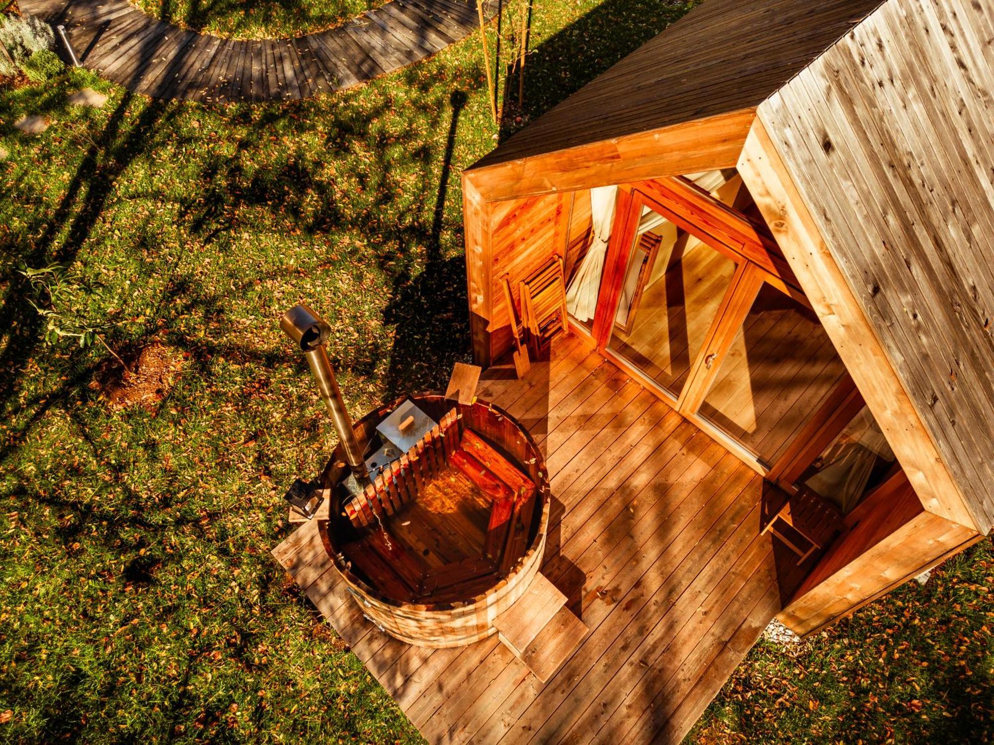 Villa Glamping Mountain Fairy Tale Bistrica pri Trzicu Zimmer foto